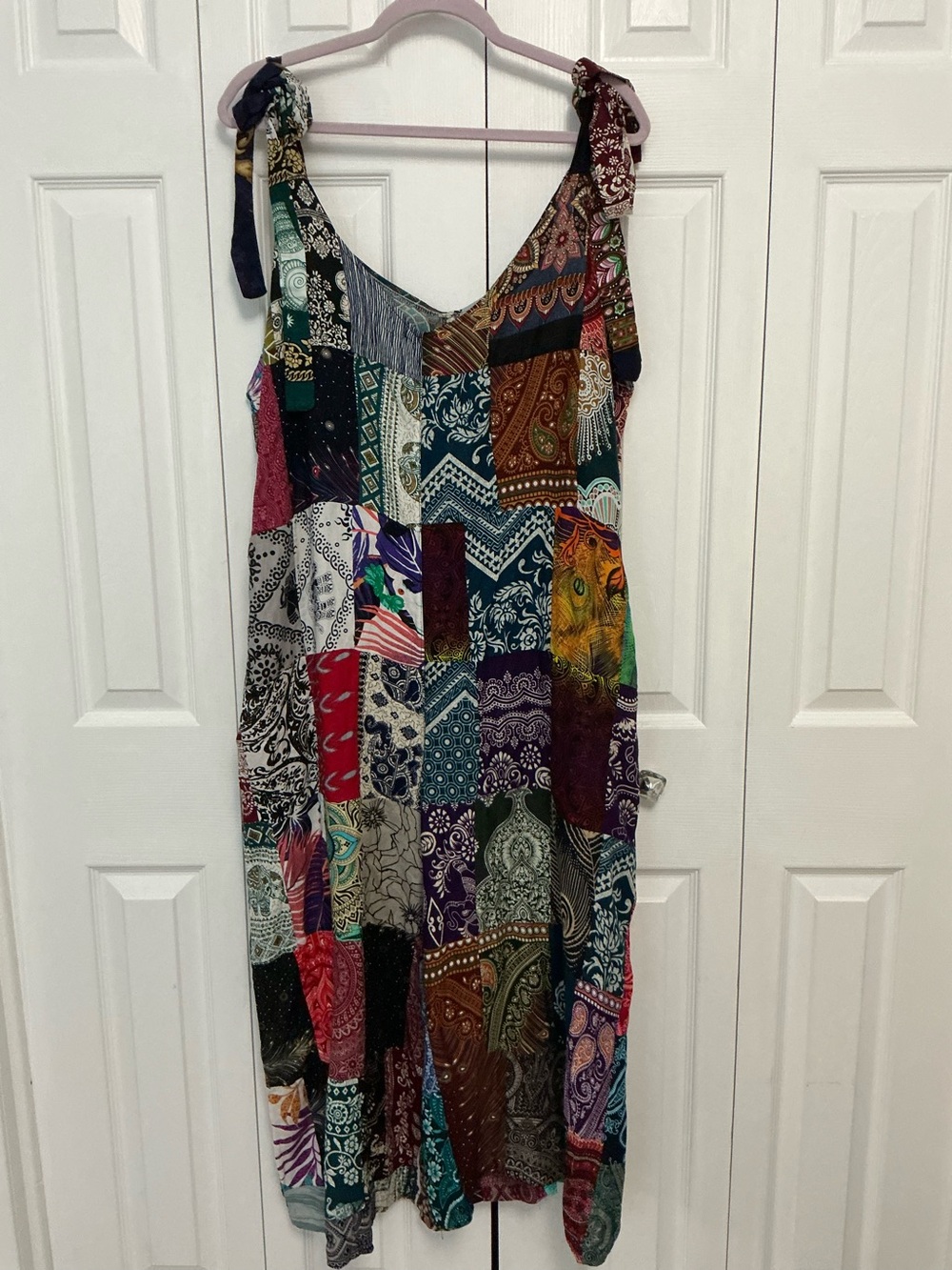 Kathmandu Multicolor Patchwork Jumpsuit Romper
